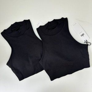 ALO | GODDESS RIB CROP DYNAMITE TANK